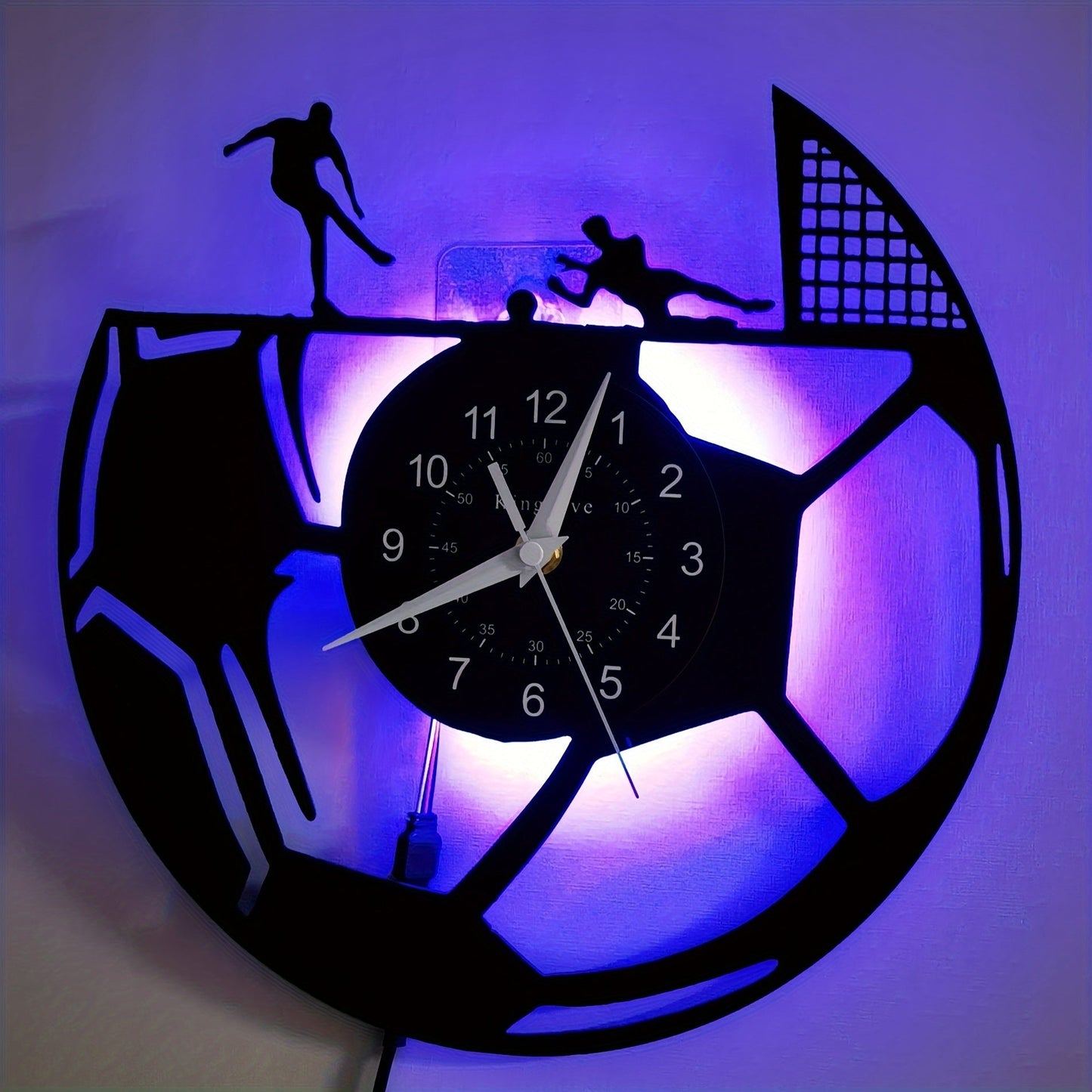 Horloge murale élégante Ethos pour les amateurs de sport