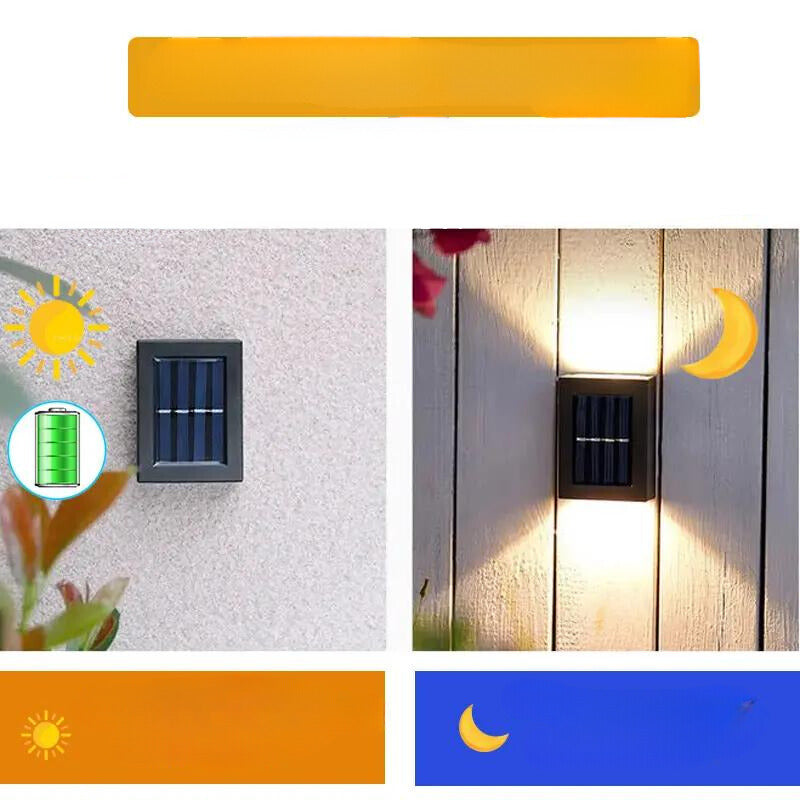 SunBright – Applique murale extérieure à énergie solaire pour un éclairage économe en énergie