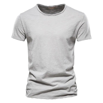 Ademend Katoenen Heren Zomer T-shirt