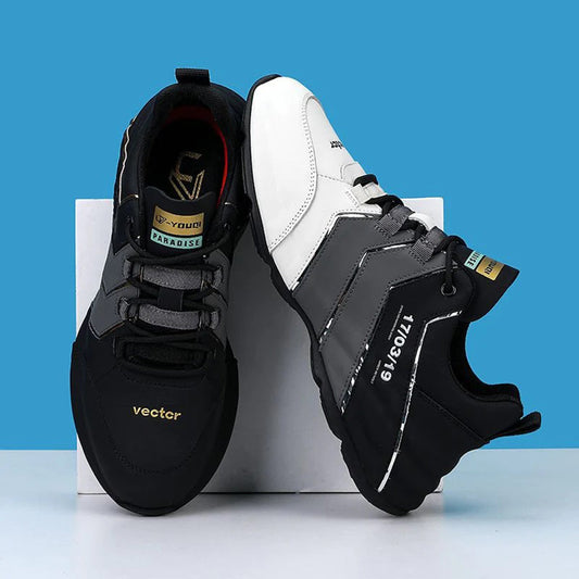Ademende Herensneakers voor Sport en Comfort