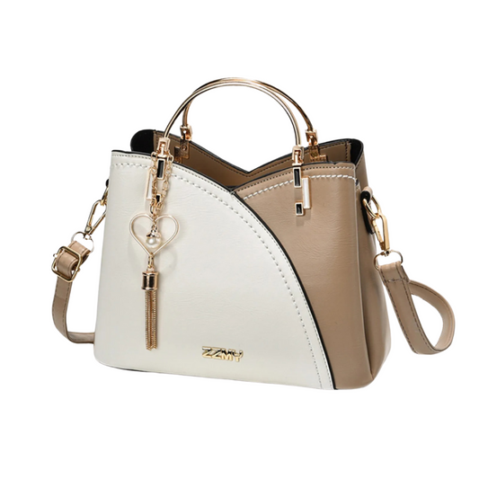 Alira – Luxe Patchwork Handtas voor Elke Dag