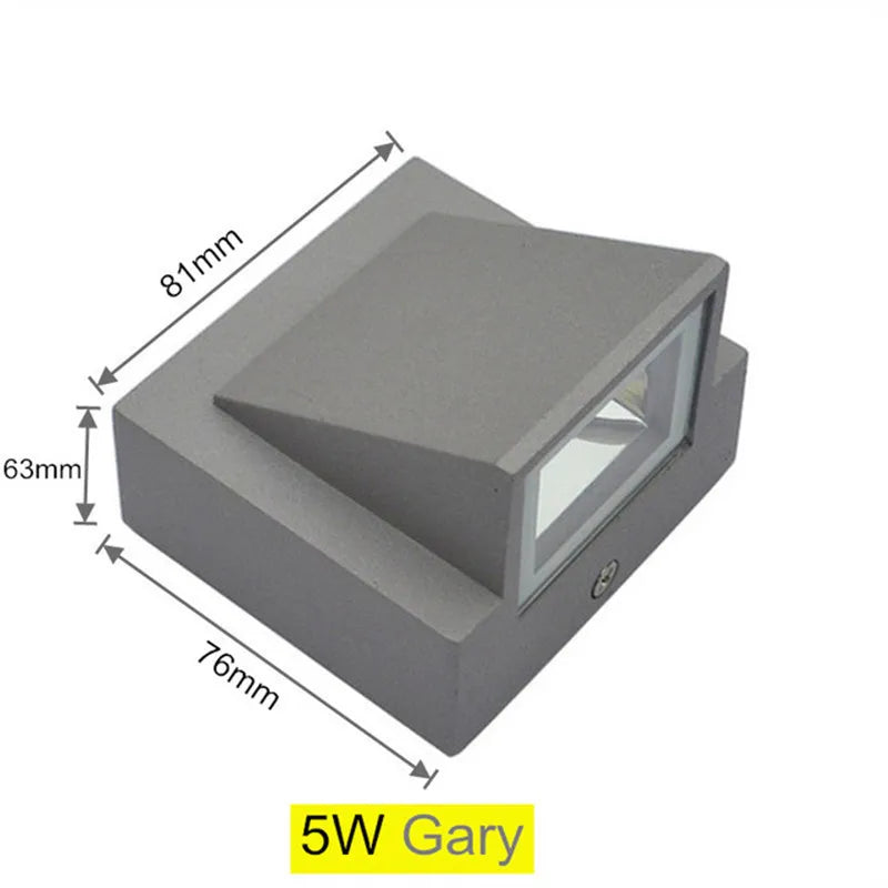 AlfrescoBeam - Stijlvolle Buiten Wandlamp voor Duurzame