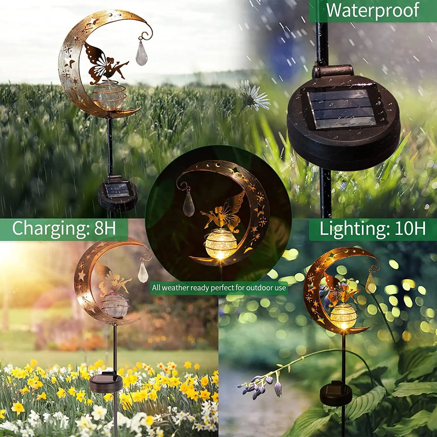 FairyTale - Solar Kruipende Lamp voor Magische Tuinverlichting