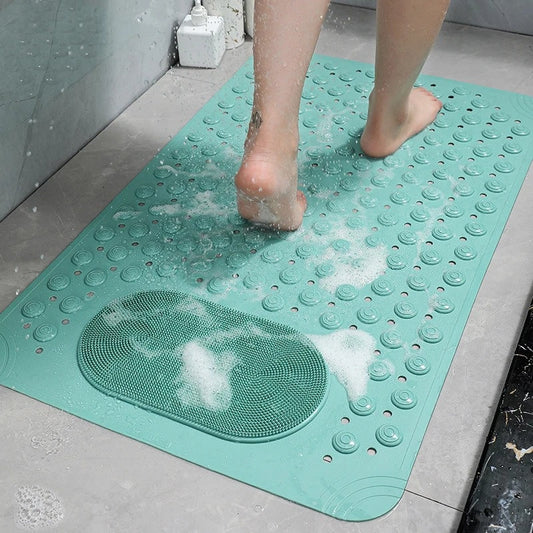 Antislip Douchemat met Voetenscrubber