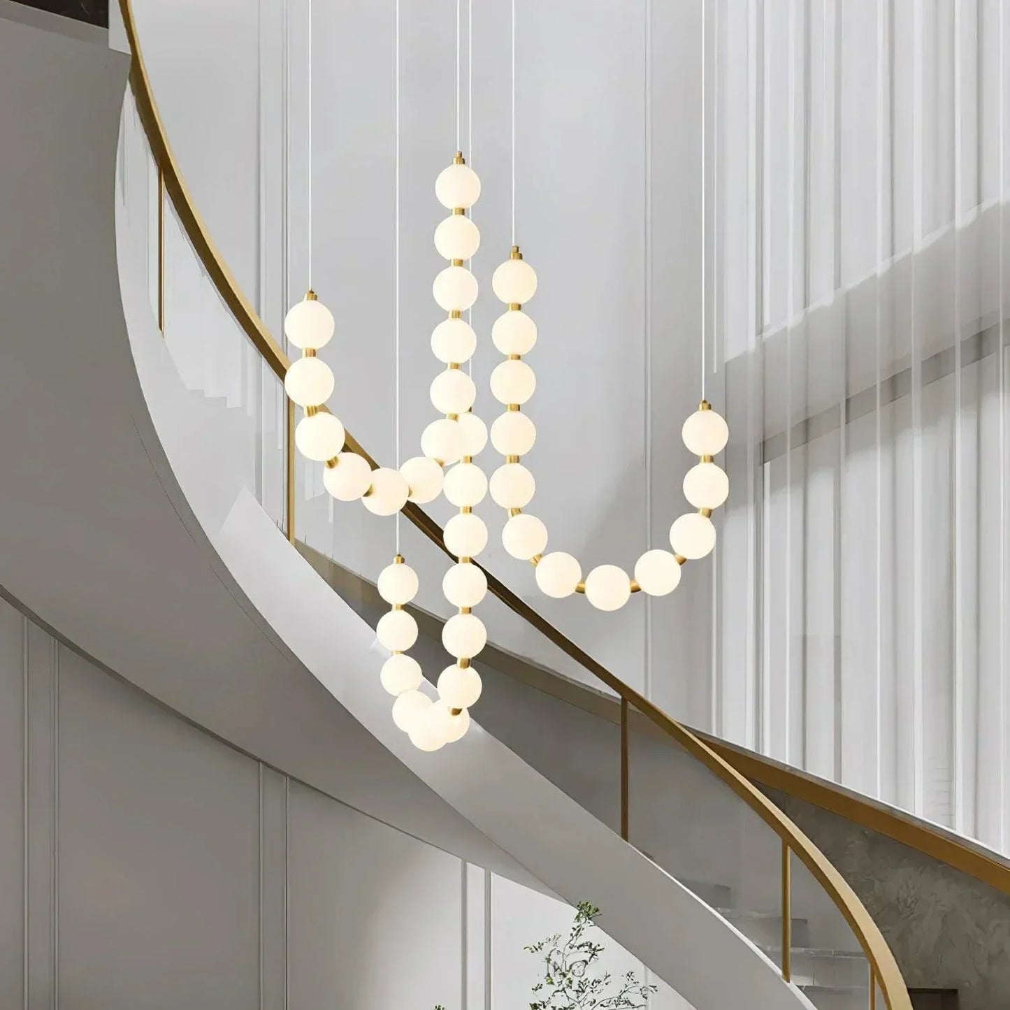 EclatLuxe - Elegante Halsketting Kroonluchter voor Luxe Verlichting