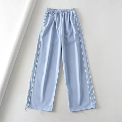 Baggy Cargo Broek met Trekkoord Taille