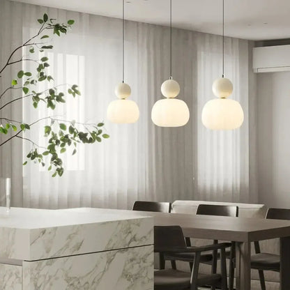 Bauhaus Hanglamp Crème - Hoogwaardig Metaal Sfeer
