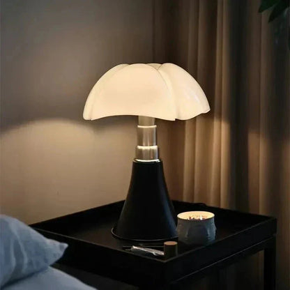 Bianca Retro LED Tafellamp - Acryl Sfeerverlichting