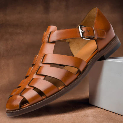 Blaise Leren Herensandalen Comfort Stijlvol