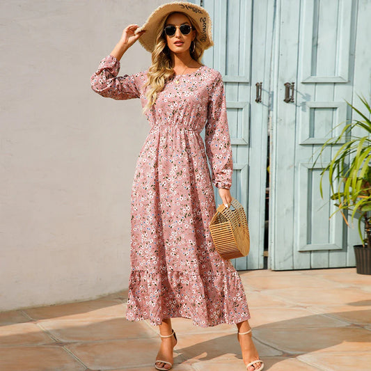 Bohemian Maxi-jurk - Elegante Stijl en Comfort