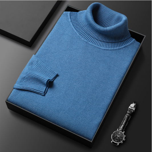 Brylon Luxe Heren Coltrui Comfortabel Warm