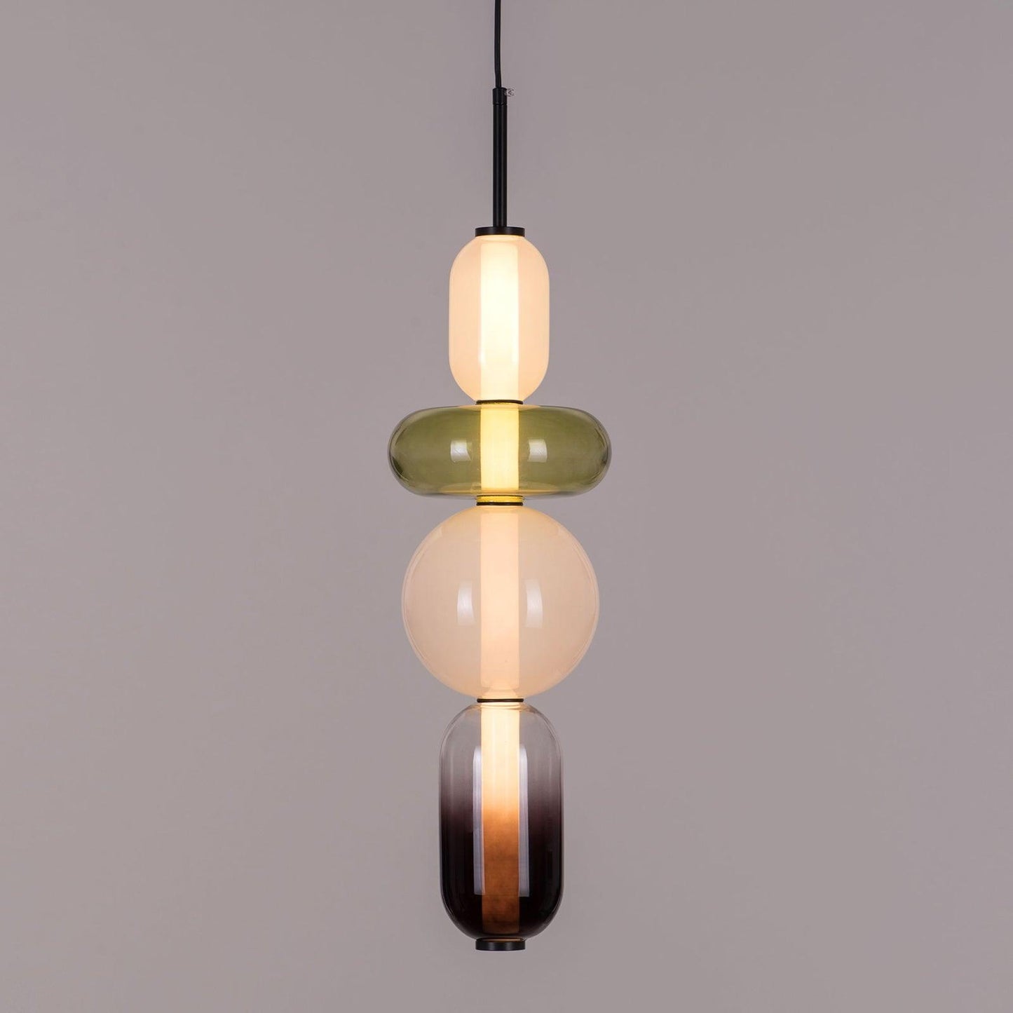 CandyGlow - Speelse Hanglamp met Suikerglas