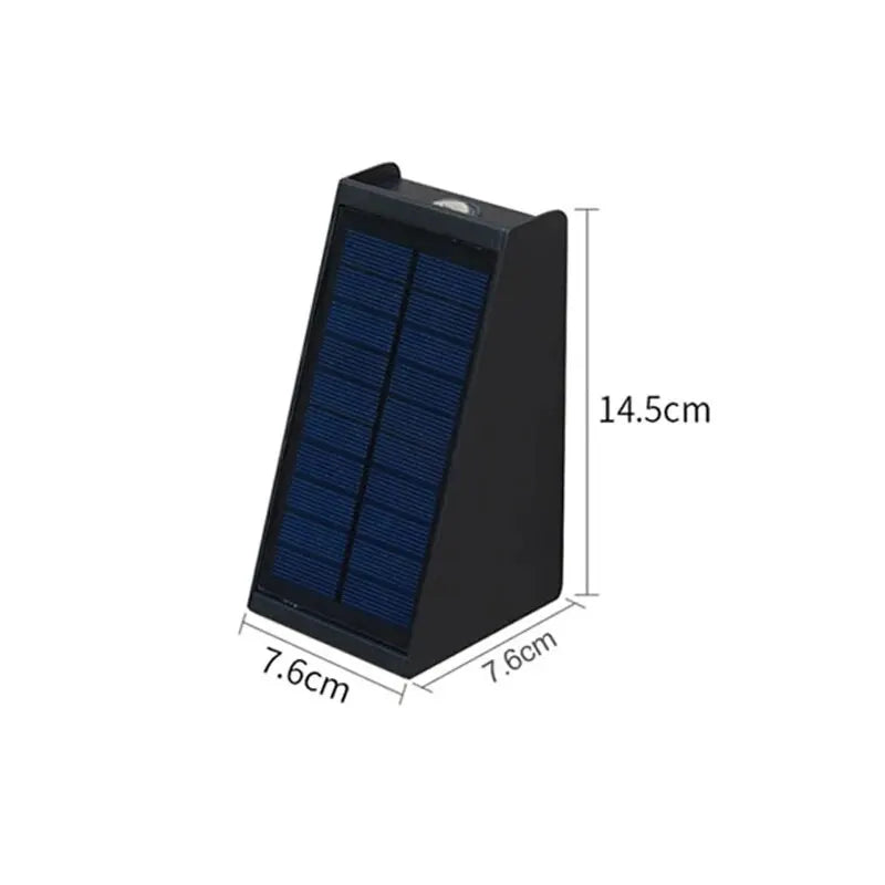 LumiFence - Solar Tuinhek Lamp voor Stijlvolle