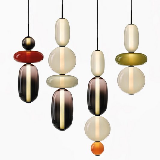 CandyGlow - Speelse Hanglamp met Suikerglas