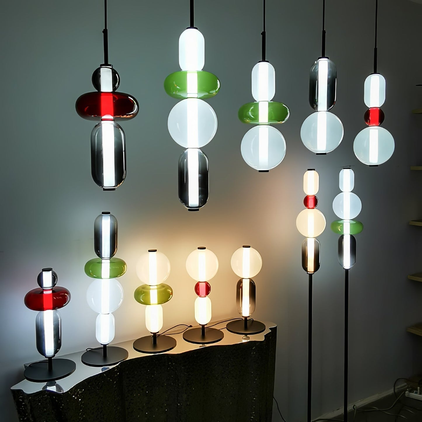 CandyGlow - Speelse Hanglamp met Suikerglas