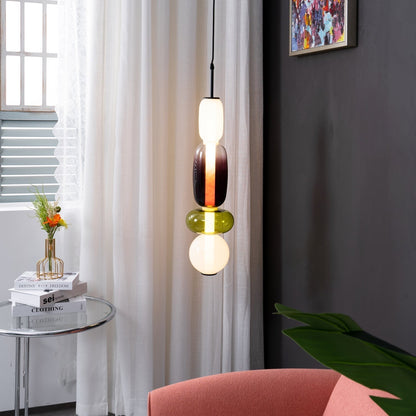 CandyGlow - Speelse Hanglamp met Suikerglas