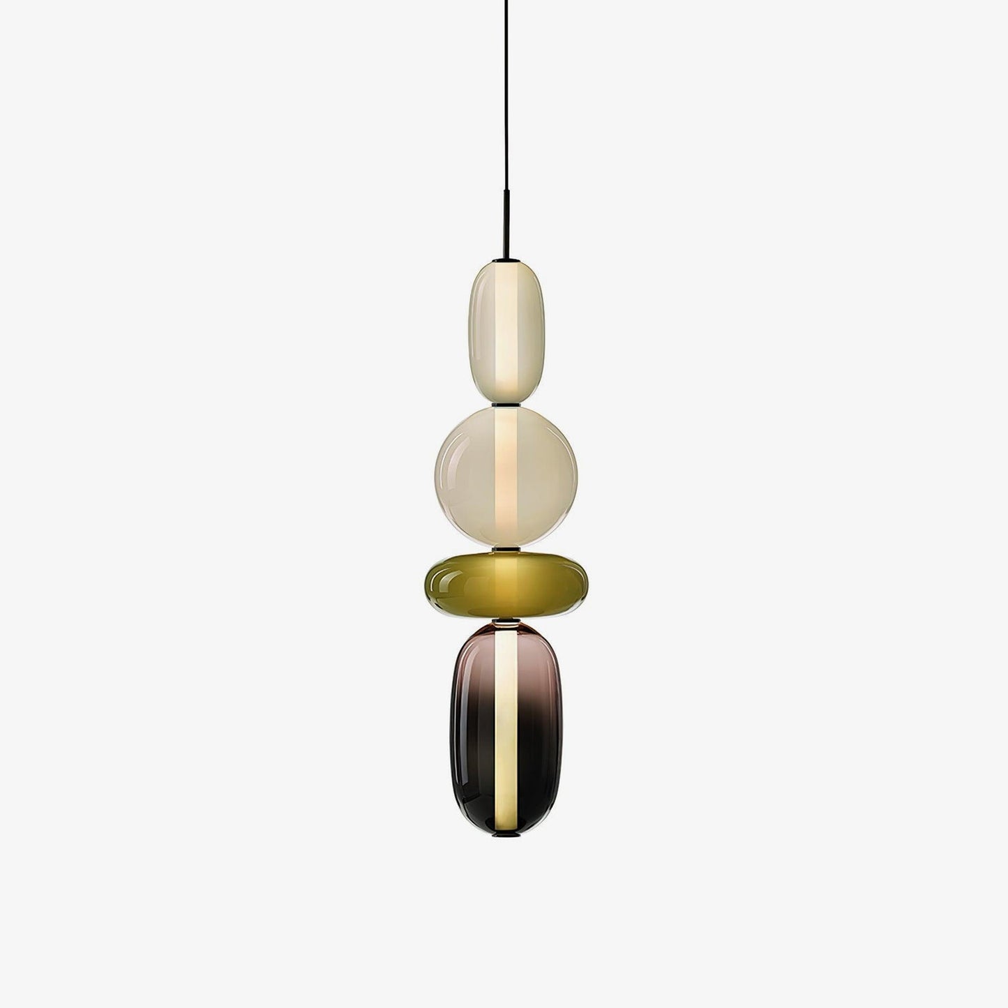 CandyGlow - Speelse Hanglamp met Suikerglas