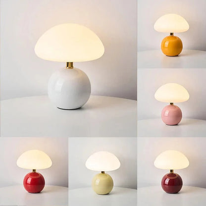 Carlos Bauhaus Paddenstoel Lamp - Verstelbare LED Kleur
