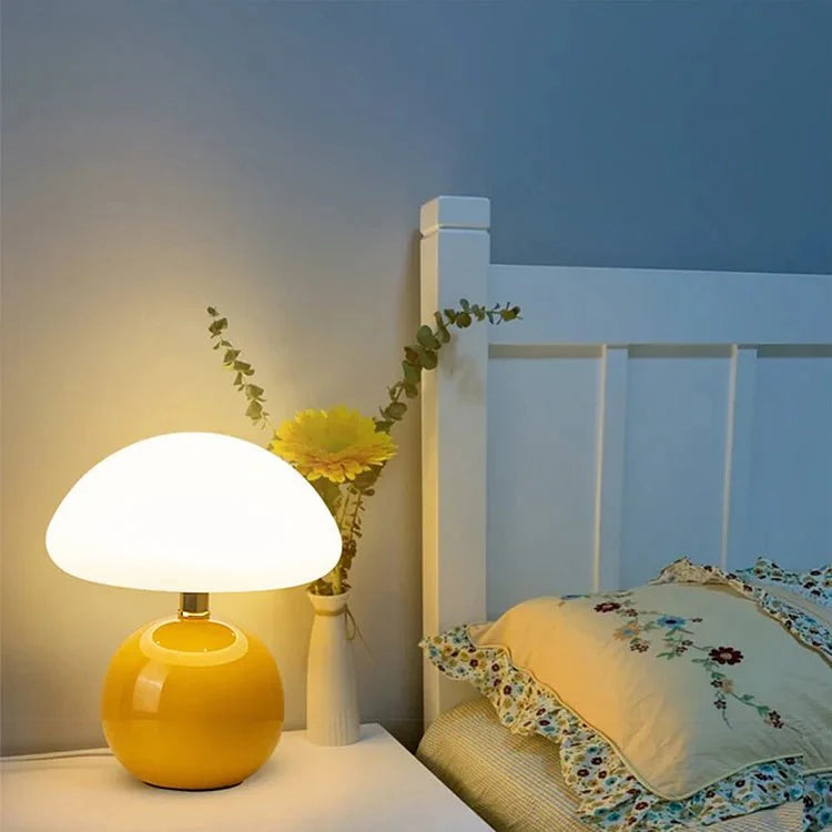 Carlos Bauhaus Paddenstoel Lamp - Verstelbare LED Kleur