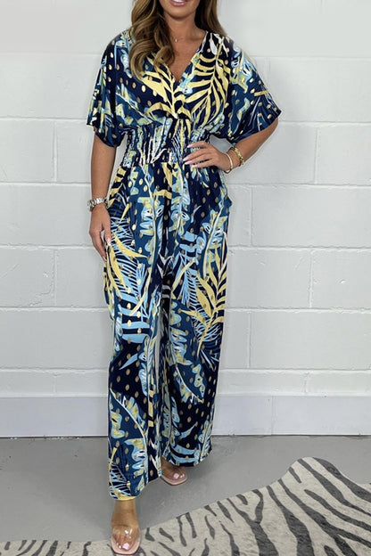 Casual Bloemenprint Jumpsuit - Alice Stijlvol