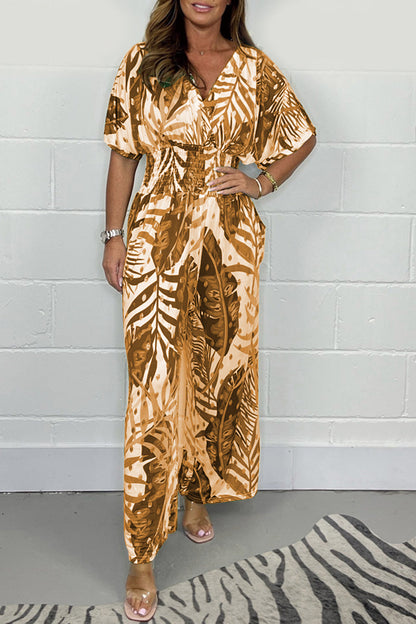 Casual Bloemenprint Jumpsuit - Alice Stijlvol