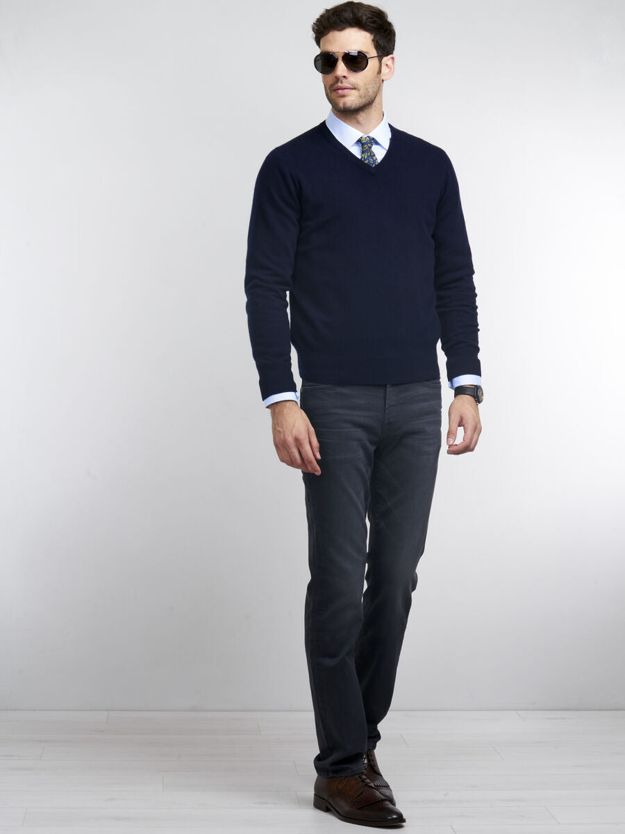 Casual Kasjmier Heren Sweater - Luxe Comfort
