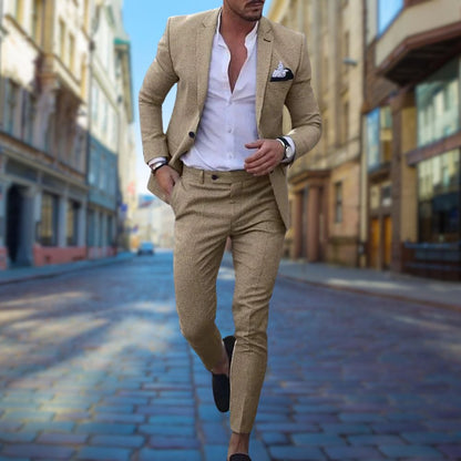 Celso Slim Fit Luxe Herenpak
