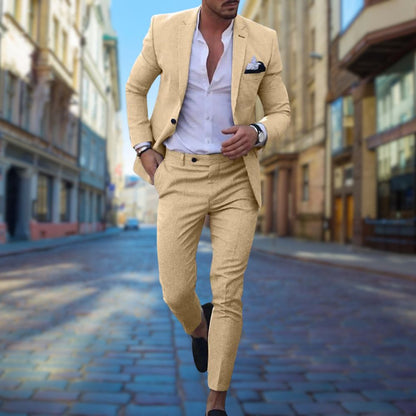 Celso Slim Fit Luxe Herenpak