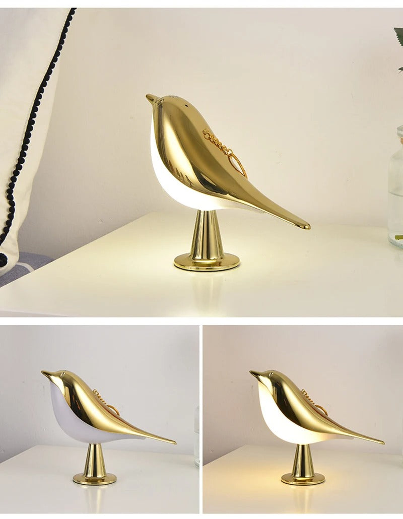 Charmante Dimbare Vogel Bedlamp met Aanraakbediening