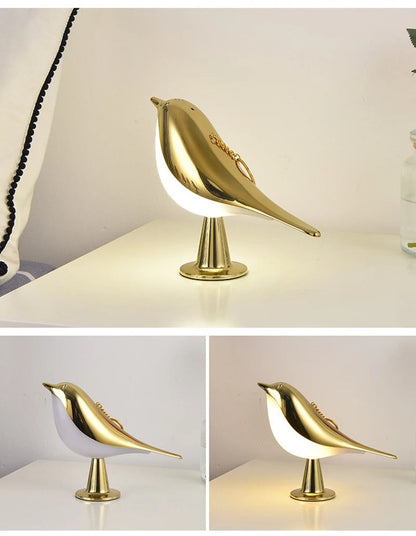 Charmante Dimbare Vogel Bedlamp met Aanraakbediening