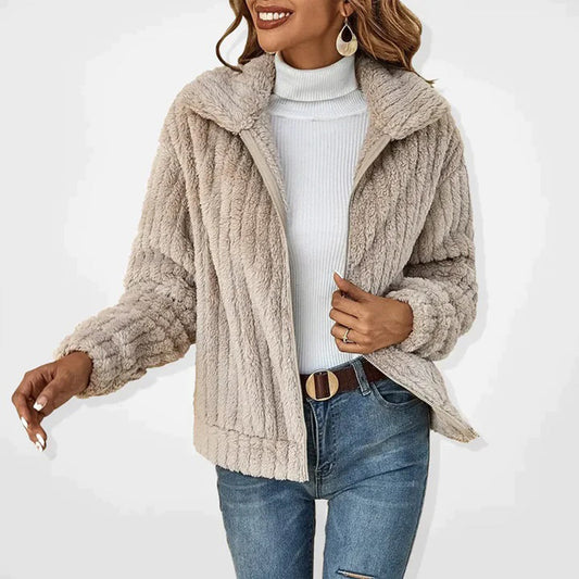 Cianne - Elegant Lang Fleece Vest Dames