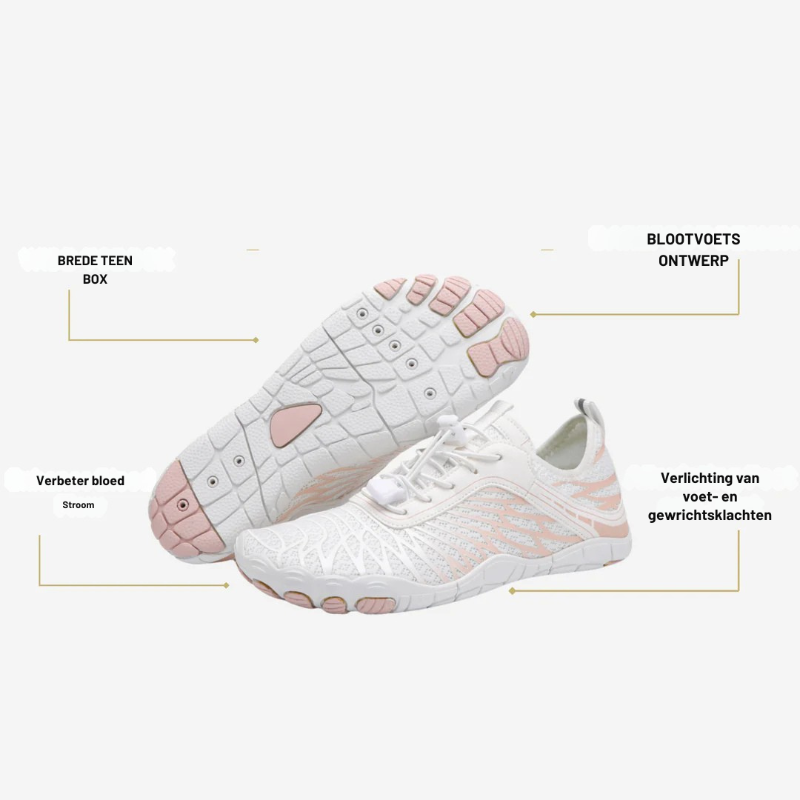 Clementine Aqua Barefoot Schoenen Dames Comfort