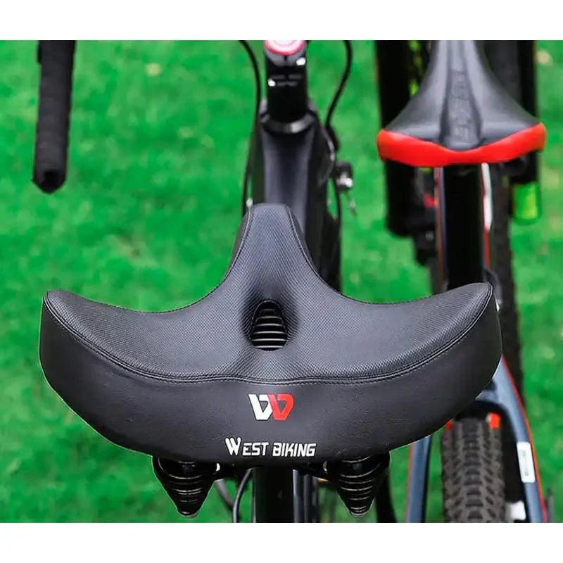 Comfortabel Fietszadel met Brede Zitting