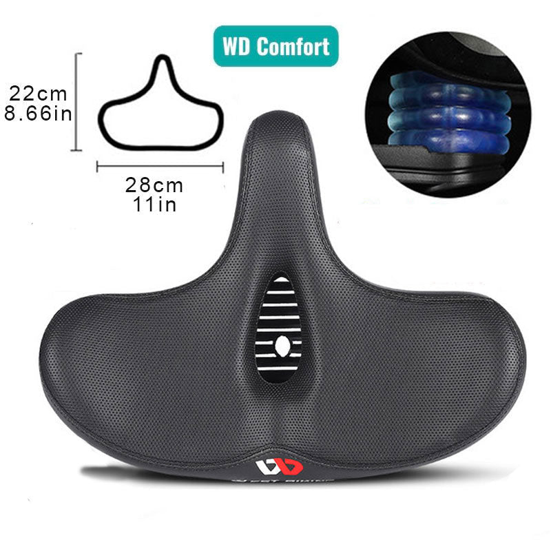 Comfortabel Fietszadel met Brede Zitting