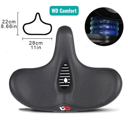 Comfortabel Fietszadel met Brede Zitting