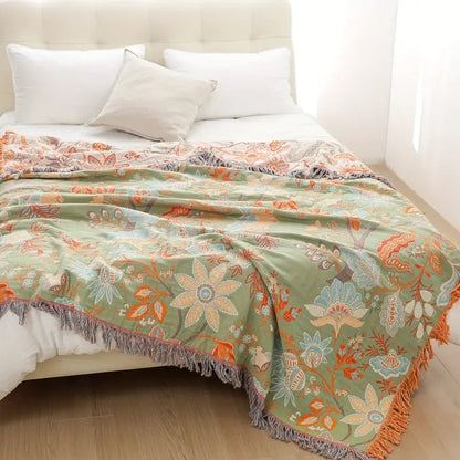 Comfortabel en Stijlvol Picknickkleed Bloemenprint
