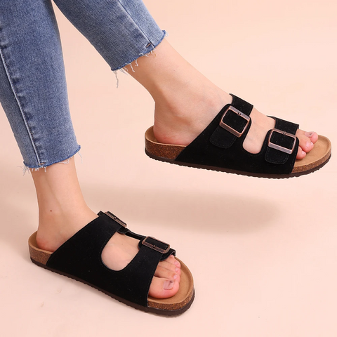 Comfortabele Kurkvoetbed Sandalen Inesa