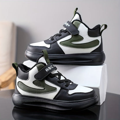 Comfortabele Lage Jongenssneakers met Fleecevoering