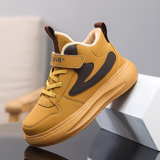Comfortabele Lage Jongenssneakers met Fleecevoering