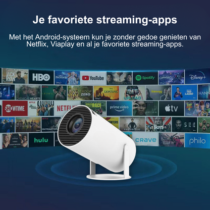 Compacte Draagbare Smart HD-Projector