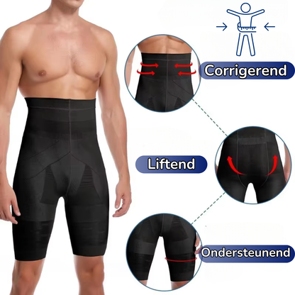 Compressie Broek - Bovenbeen en Rug Ondersteuning