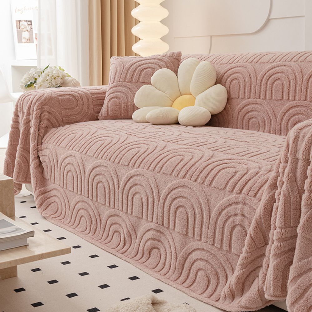Cortesi Luxe Fluwelen Bankhoes Stijlvol Design