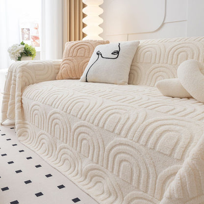 Cortesi Luxe Fluwelen Bankhoes Stijlvol Design