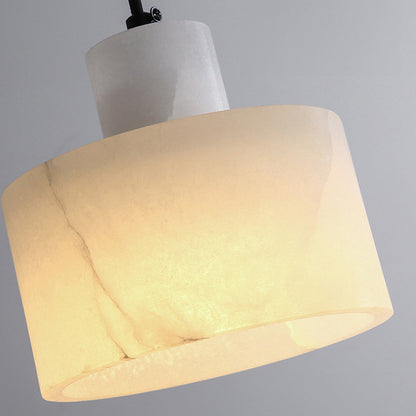 Stijlvolle Scandinavische Hanglamp van Wit Marmer