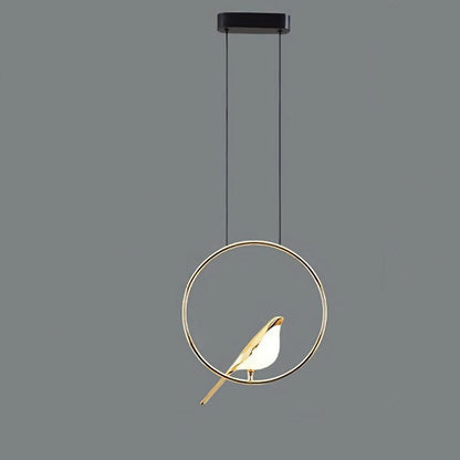 SkyLight - Hanglamp met Speelse Vogencirkel