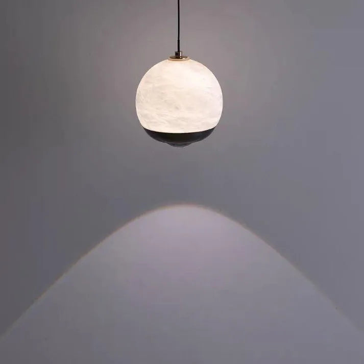 LumiereNordique - Luster van Marmer en Alabaster voor Luxe Verlichting