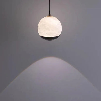 LumiereNordique - Luster van Marmer en Alabaster voor Luxe Verlichting