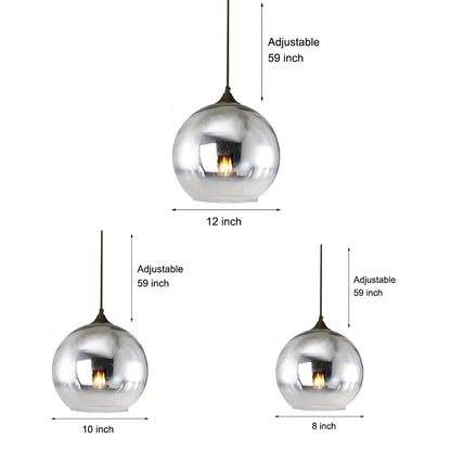 LichtMeester - Moderne Globe Design Hanglamp van Glas