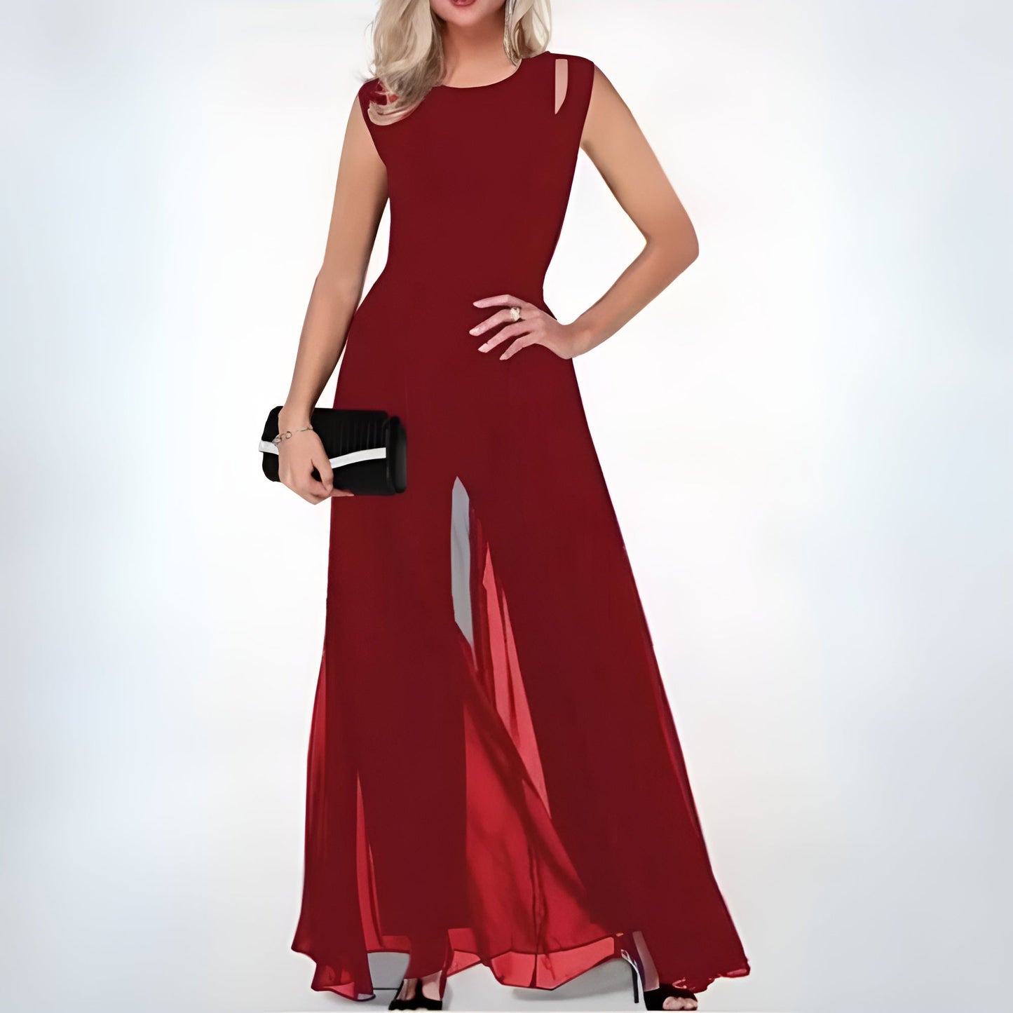 Damaris – Stijlvolle Maxi-jurk met Print