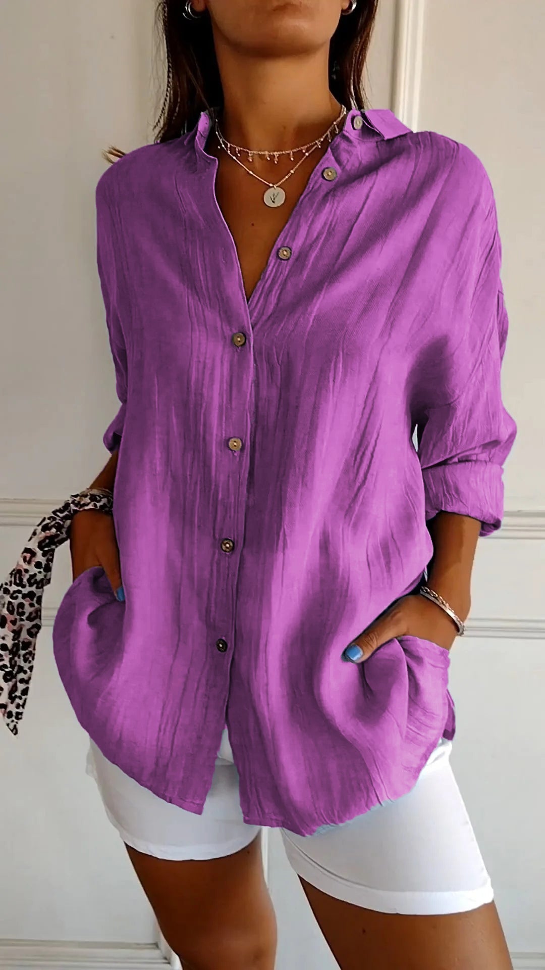 Dames Casual Overhemd Carina - Stijlvol Design